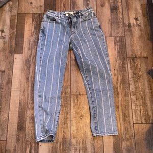 Pacsun: Striped Mom Jeans